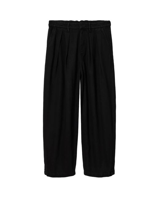 AllSaints Black Becco Trousers for men