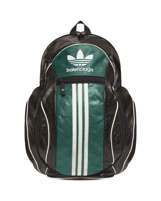 Balenciaga Green X Adidas Logo Backpack for men