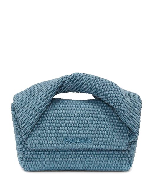 J.W. Anderson Blue Medium Twister Top-handle Bag
