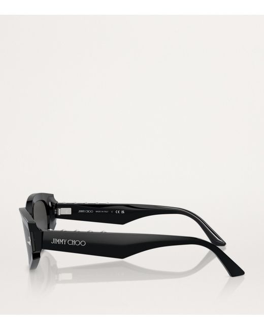 Jimmy Choo Black Steel Jc5015U Sunglasses