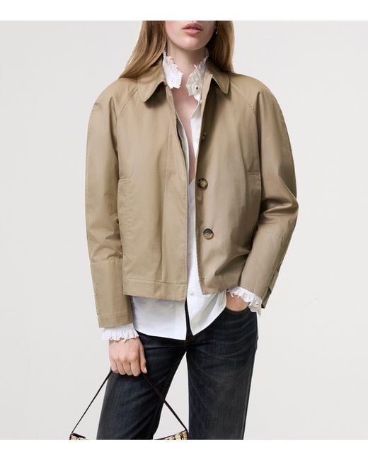 Burberry Natural Tropical Gabardine Jacket