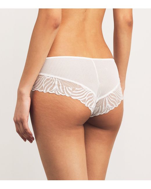 Chantelle White Legend Shorty Briefs