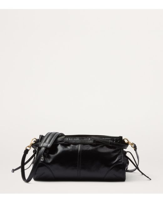 Prada Black Small Leather Top-Handle Bag