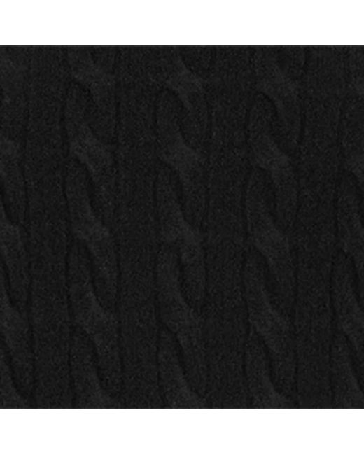 Tom Ford Black Stretch-Wool Cable Knit Sweater