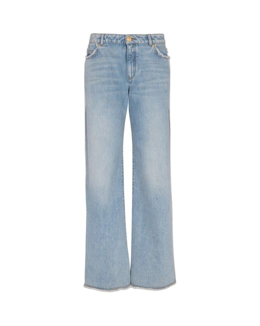 Balmain Blue Straight Jeans