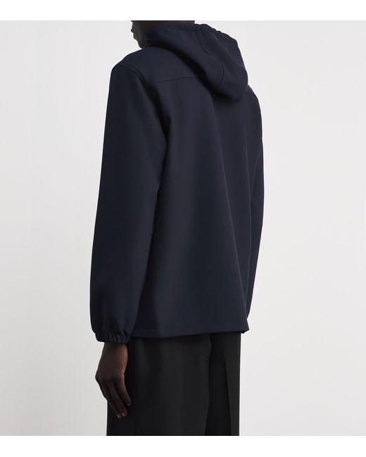 Sandro Blue Zip-Up Hoodie for men