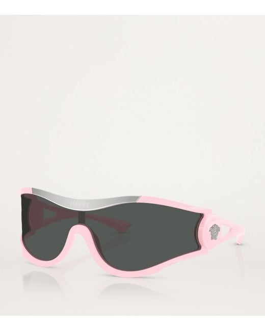Versace Gray Injected Ve4475 Sunglasses