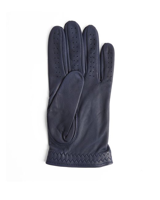 RLX Ralph Lauren Black Leather Golf Glove for men