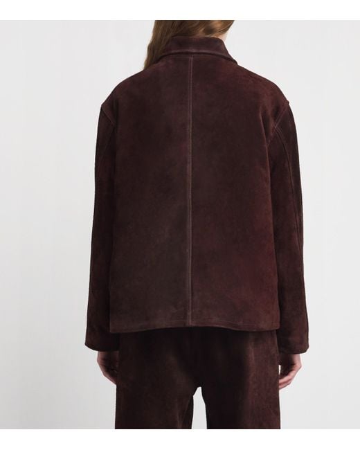 Arma Brown Suede Rosia Jacket