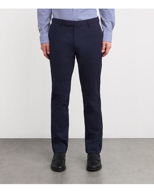 Polo Ralph Lauren Blue Stretch-Fit Chinos for men