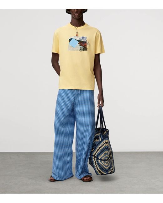 Loewe Natural X Paula' Ibiza Relaxed T-Shirt for men