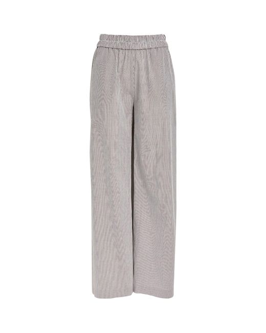 Viktoria & Woods Gray Cotton Cruiser Trousers