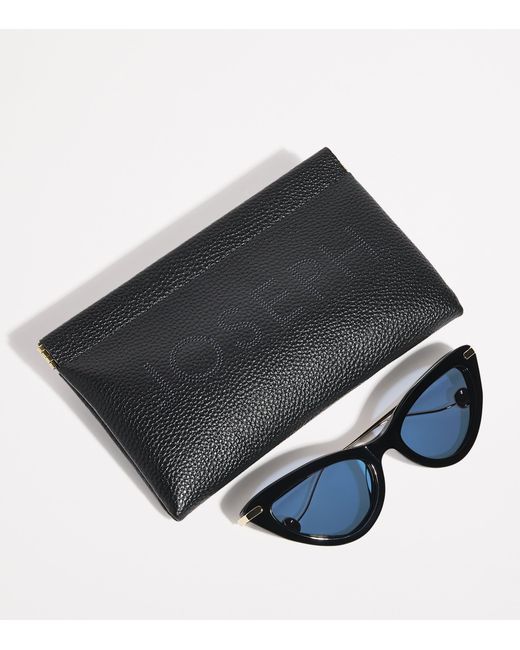 Joseph Blue Cat Eye Laarous Sunglasses