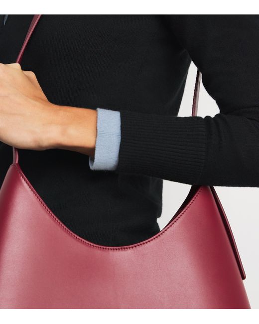 MAX&Co. Black Cotton-Cashmere Polo Sweater