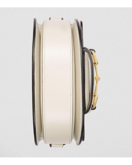 Gucci Natural Mini 1955 Horsebit Shoulder Bag