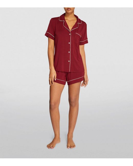 Eberjey Red Gisele Pyjama Set