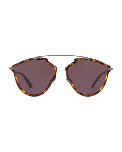 Dior Metallic So Real Pop Tortoiseshell Sunglasses