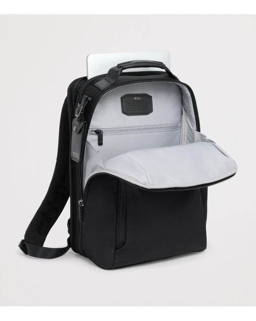 Tumi Black Alpha 4 Medium 15” Expandable Backpack