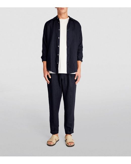 CHE Blue Linen Shirt for men