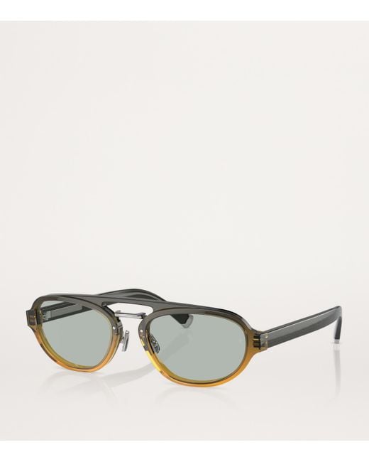 Brunello Cucinelli Green Acetate Bc4008S Sunglasses
