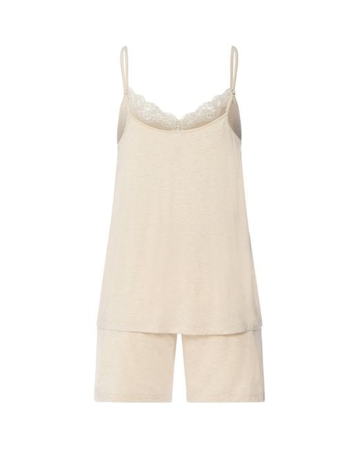 Hanro Natural Elegance Short Pyjama Set
