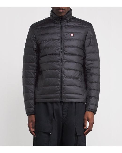 66 North Gray Keilir Quilted Down Gilet for men