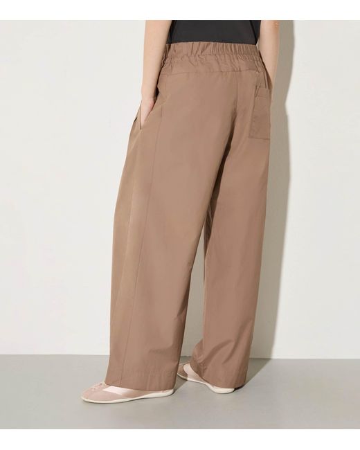 MAX&Co. Natural Cotton Drawstring Trousers