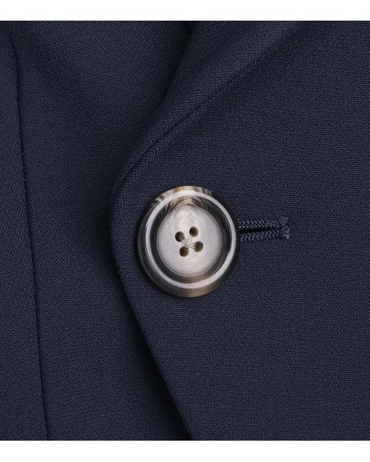Veronica Beard Blue Miller Dickey Blazer