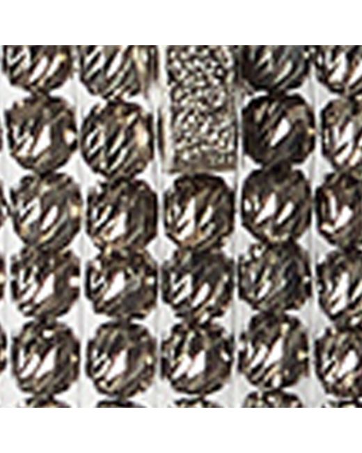 Brunello Cucinelli Gray Sterling Square Earrings