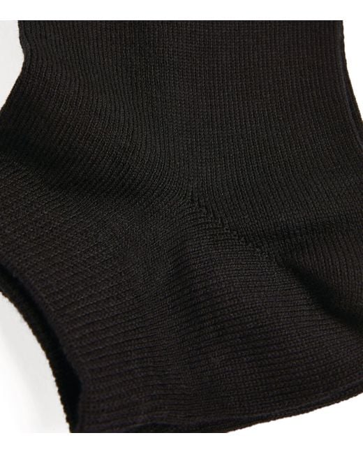 Falke Black Sneaker Socks