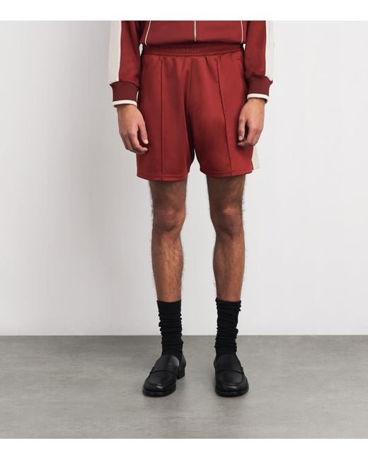 Wales Bonner Red Motion Shorts for men