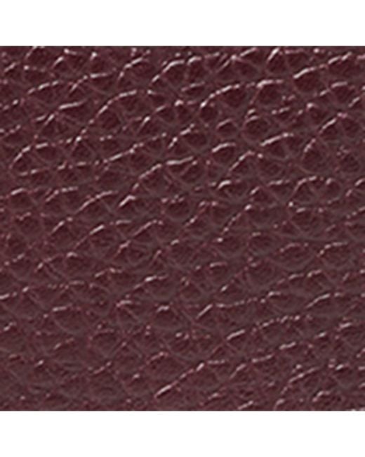 Aspinal Purple Large Leather London Cosmetic Case