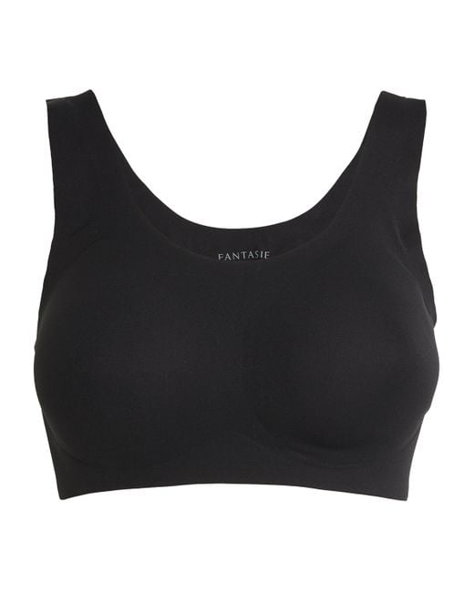 Fantasie Black Smoothease Wireless Bralette