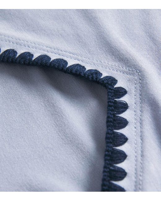 Eberjey Blue Frida Pyjama Set