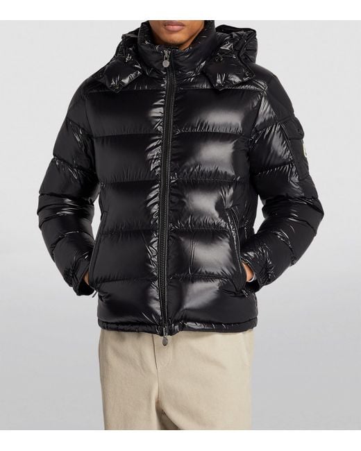 Moncler Black Maya Puffer Jacket for men