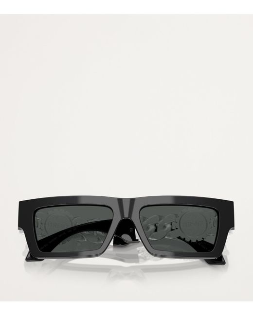 Versace Black Acetate Sunglasses