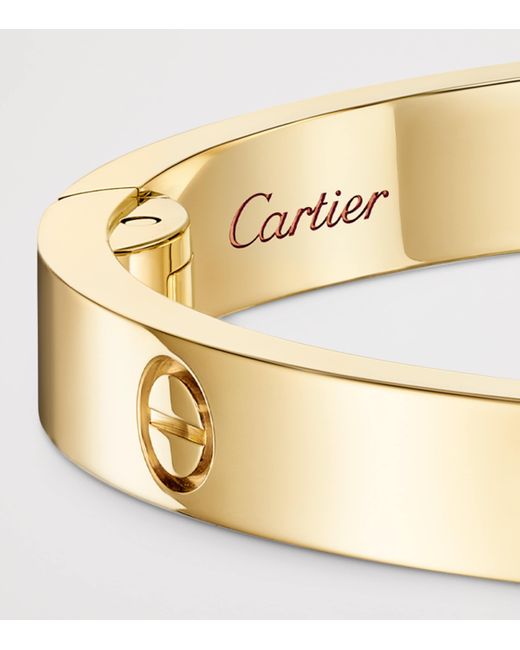 Cartier Natural Medium And Diamond Love Bracelet