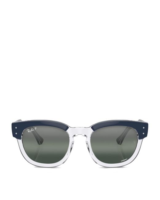 Ray-Ban Gray Mega Hawkeye Sunglasses
