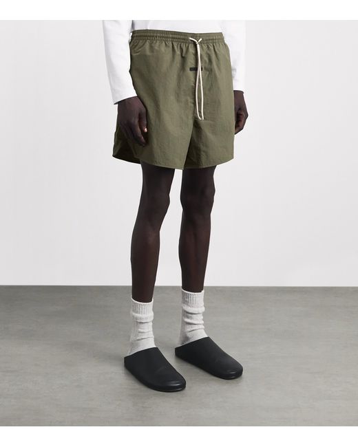 Fear Of God Green Swim Shorts for men