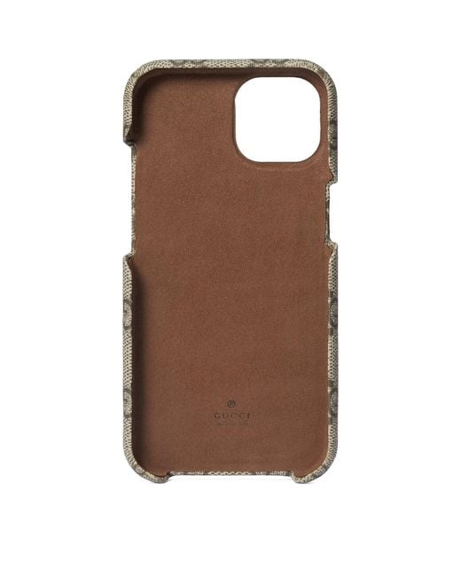 Gucci Natural Ophidia Iphone 15 Case