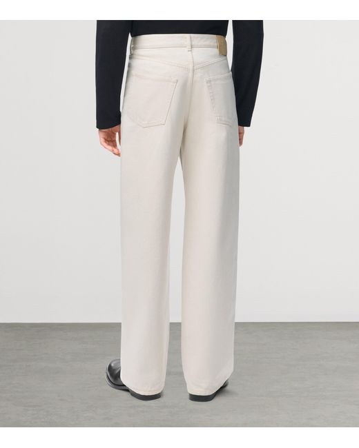 Loewe Blue Trompe-L'Oeil-Effect Straight Jeans for men