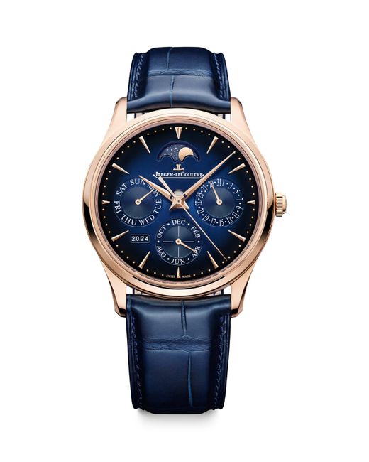 Jaeger-lecoultre Blue Master Ultra Thin Perpetual Calendar Watch for men
