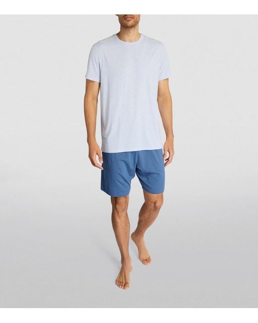 Derek Rose White Modal Micro T-Shirt for men