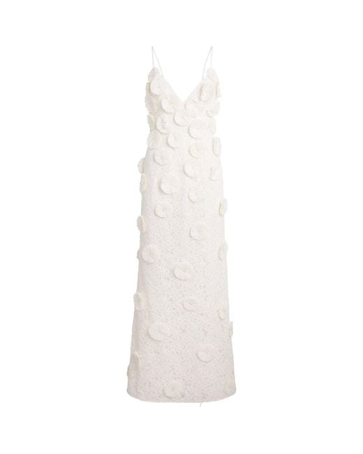 Jonathan Simkhai White Flora Maven Gown