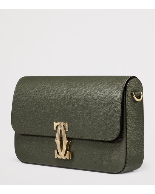 Cartier Green Mini Leather C De Shoulder Bag