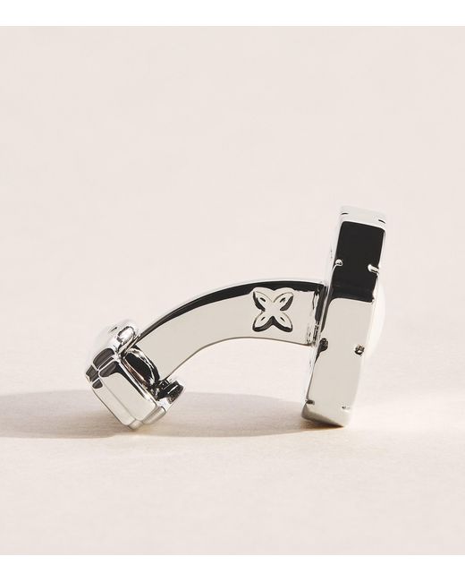 Tateossian Natural Octagon Insignia Cufflinks for men