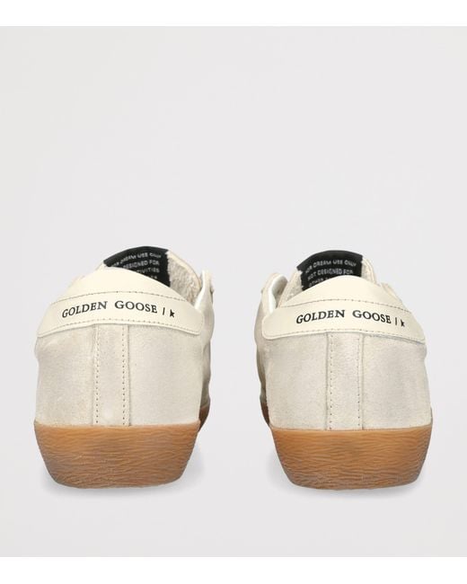 Golden Goose Deluxe Brand White Leather Super-Star Sneakers