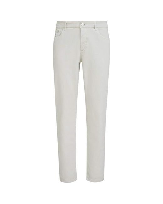 Brunello Cucinelli Gray Slim Jeans for men