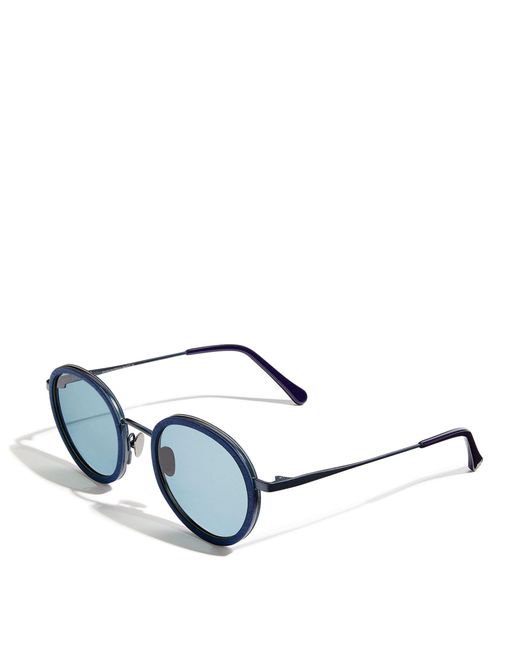 Vilebrequin Blue Victoire Round Sunglasses
