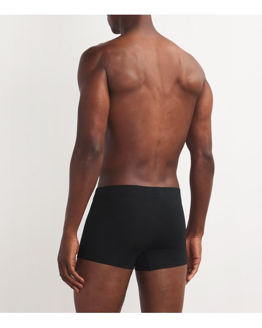 Hanro Black Natural Function Trunks for men